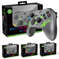 Controlador Inalámbrico de Juego de Alta Calidad 2.4Ghz con Programación Trasera para Xbox One/S/X/PC/Android con Luz RGB