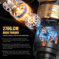 Máquina de Tatuaje Inalámbrica Profesional Ambition Epoch Max Direct Drive con Carrera Ajustable de 1.0-5.0mm para Artistas del Tatuaje Corporal