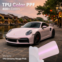 HOHOFILM Échantillon Gratuit Film de Protection de Peinture TPU Rose à Changement de Couleur Personnalisé pour Voiture, Film de Protection de Carrosserie Anti-UV