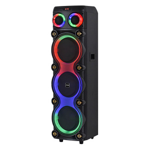 Portable Speaker With 2 <b>Wireless</b> <b>Microphones</b> 3060W Output Rechargeable Battery For Outdoor Karaoke Parties - Product Image 2