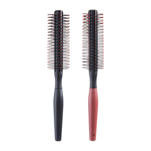 Brazilian Curling Comb Large <b>Round</b> <b>Brush</b> For Salon Hair Styling With Long Handle Anti-Tangle Design - Product Image 5