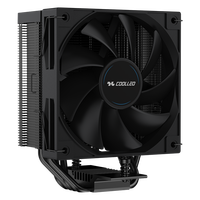 COOLLEO B40 DIG BK V2 Radiateur d'ordinateur à hydrogène, refroidisseur d'air pour processeur de 14e génération, LGA115X 1200 1700 1851 AMD TDP 220W