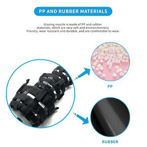 맞춤형 폴리에스터 나일론 헤비듀티 와플 고무 솔리드 심플 컴포트 안감 조절 가능 사계절 목마용 마굴 - Product Image 6