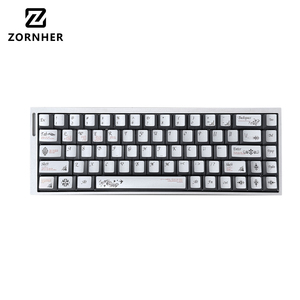 คีย์บอร์ดเกมมิ่ง Zornher ZH68 แบบแม่เหล็ก แกนแม่เหล็ก ปุ่มสีเงิน เชื่อมต่อแบบมีสาย Type-C รองรับ Hot-Swap ไฟ RGB อัตราการส่งข้อมูล 16K ความหน่วงต่ำ 0.1ms - Product Image 1