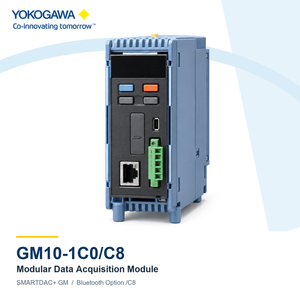 โมดูล Yokogawa GM10-1C0/C8 SMARTDAC+ แบบแยกส่วนสำหรับการบันทึกข้อมูลอุตสาหกรรมและการตรวจสอบ 100 ช่องสัญญาณ I/O - Product Image 1