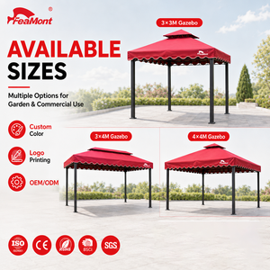 Abri de camping pliable FEAMONT, imperméable, pour les sorties en <span class=keywords><strong>famille</strong></span> et les voyages en plein air - Product Image 2