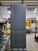 Puerta Interior de Diseño Ecológico Personalizada, Puerta de Panel Plano con Acabado Impermeable para Dormitorio
