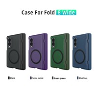 Étui de protection magnétique pliable avec béquille et protection d'écran pour Samsung Galaxy Z Fold 8