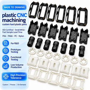 Servicio Profesional de Mecanizado CNC, Piezas de Plástico POM Personalizadas, Componentes de Delrin de Alta Precisión, Mecanizado CNC de Plástico de Ingeniería - Product Image 1