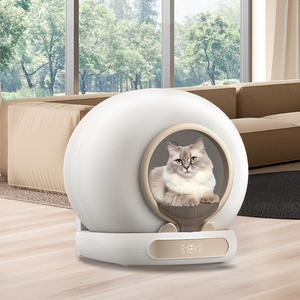 Bac à litière pour chat autonettoyant intelligent 65L extra large avec commande à distance par application pour les familles multi-chats - Product Image 4