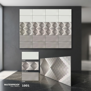 Carreaux de sol en céramique émaillée brillante 300x600mm, épaisseur 8,5mm, design pierre 12x24, en porcelaine polie, pour hall, extérieur et salle de bain - Product Image 6