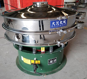 Tamis vibrant rotatif à capacité de production élevée pour le criblage de minerai de médecine alimentaire chimique avec composants de moteur à noyau - Product Image 5