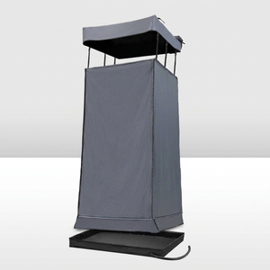 Salle de bain privée dissimulée pour tente de toit, peut servir de toilettes, idéale pour le camping en voiture, camion, SUV <span class=keywords><strong>et</strong></span> fourgonnette - Product Image 1