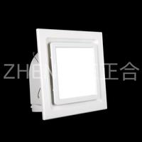 ZEHER Decken ventilator mit Decken montage und Front luft gitter Kleiner Heißluft-Abluft kanal ventilator mit LED-Licht