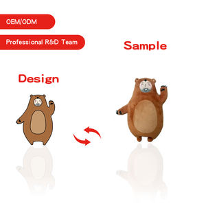 OEM ODM Service personnalisé Adorable Lovely Stand Up <span class=keywords><strong>Animal</strong></span> Bébé Jouets Animaux en peluche personnalisés Jouets en peluche - Product Image 6