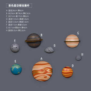 Thả vận chuyển LED Magnetic Levitating bảng đèn sao Mộc MARS Saturn Moon nổi ánh sáng ban đêm đèn phím thuộc tính - Product Image 5