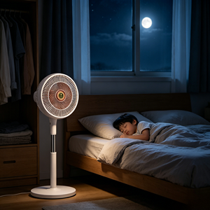 Home Inverter Circulation Children’s <b>Fan</b> 100% All Copper Motor Soft Airflow 90° Oscillation Child Child Pregnant Friendly - Product Image 6