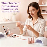 Échantillons de présentation d'ongles transparents 120 pièces/sac – Nuancier d'ongles en bois massif haute transparence pour l'affichage des vernis gel UV