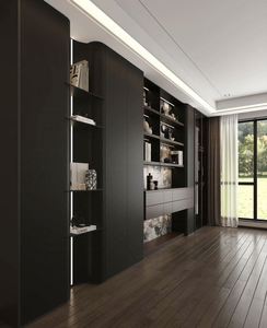 <span class=keywords><strong>Libreria</strong></span> moderna su misura in legno per la casa a parete armadio di stoccaggio <span class=keywords><strong>libreria</strong></span> per la biblioteca soggiorno e camera da letto - Product Image 1