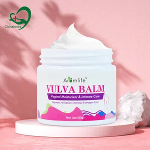 Vulva balm vaginal moisturizer cream Ph balance Care Menopause Support Relievf Feminine Vaginal constriction Private label