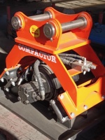Plaque vibrante compacteuse hydraulique RZS de conception nouvelle pour excavatrices de 1,5 à 30 tonnes dans le Shandong avec garantie d'un an