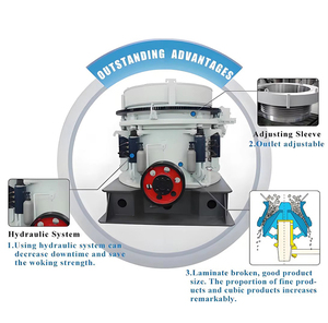 Frantoio a Cono Idraulico HP ad Alta Velocità, Attrezzatura per Frantumazione di Pietre ad Alta Capacità per Miniere - Product Image 6