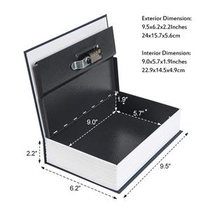 <span class=keywords><strong>Caja</strong></span> <span class=keywords><strong>fuerte</strong></span> <span class=keywords><strong>de</strong></span> papel real para guardar dinero con forma <span class=keywords><strong>de</strong></span> <span class=keywords><strong>Libro</strong></span> Secreto personalizado - Product Image 3