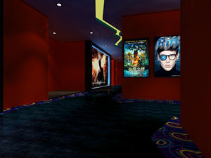 Panneau <span class=keywords><strong>acoustique</strong></span> absorbant le son, panneaux enveloppés en tissu cinéma, panneaux en fibre de verre enveloppés - Product Image 5