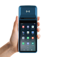 5 pouces Android Smart Handheld Mobile Pos Machine écran tactile Portable avec imprimante Restaurant logiciel paiement Portable Machine