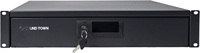 Tiroir de rack verrouillable 19 pouces 2U/3U/4U, avec mousse de protection