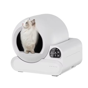 Caja de Arena Inteligente Automática para Gatos OEM, Grande, <span class=keywords><strong>70L</strong></span>, Autolimpiable, Diseño de Seguridad Antipinzamiento para Múltiples Gatos, Inodoro para Mascotas - Product Image 1
