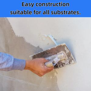 Stucco in Polvere Bianco Personalizzato per Pareti Esterne 15kg per Ristrutturazione Muri Vecchi Impermeabile Anti-Muffa Durevole Applicabile a Pennello Direttamente dalla Fabbrica OEM - Product Image 2