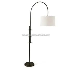 Metal cabeceira lâmpada do assoalho para Quarto Estudo Quarto Escritório Farmhouse Bedside Nightstand Lamp