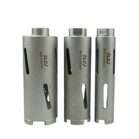 DIAMTOOL Scie cloche diamantée sinterisée professionnelle 120 mm pour perçage à sec du béton, de l'acier et du marbre