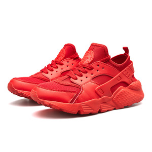 Chaussures de sport respirantes en mesh, à lacets, semelle épaisse antidérapante, pour entraînement sportif en extérieur - Product Image 3
