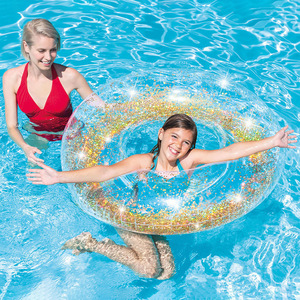 Bouée de natation gonflable épaissie avec flotteurs sous les aisselles et paillettes, pour la plage et la piscine, pour adultes et enfants, sports nautiques, en promotion, sûre, en stock - Product Image 5