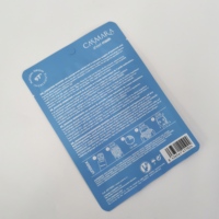 Sachet d'emballage pour masques en aluminium thermoscellable, étanche à l'humidité, avec soudure 3 côtés, impression hélio, couleurs personnalisées, logo, sac de courses TOP