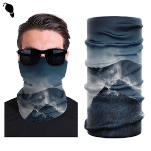 2025 Thiết Kế Mới Biểu Tượng Tùy Chỉnh Turban Mặt Nạ Headscarf Căng Cao Spandex Mùa Hè Cổ Gaiter Bán Buôn Polyester Ngoài Trời Bandanas - Product Image 2