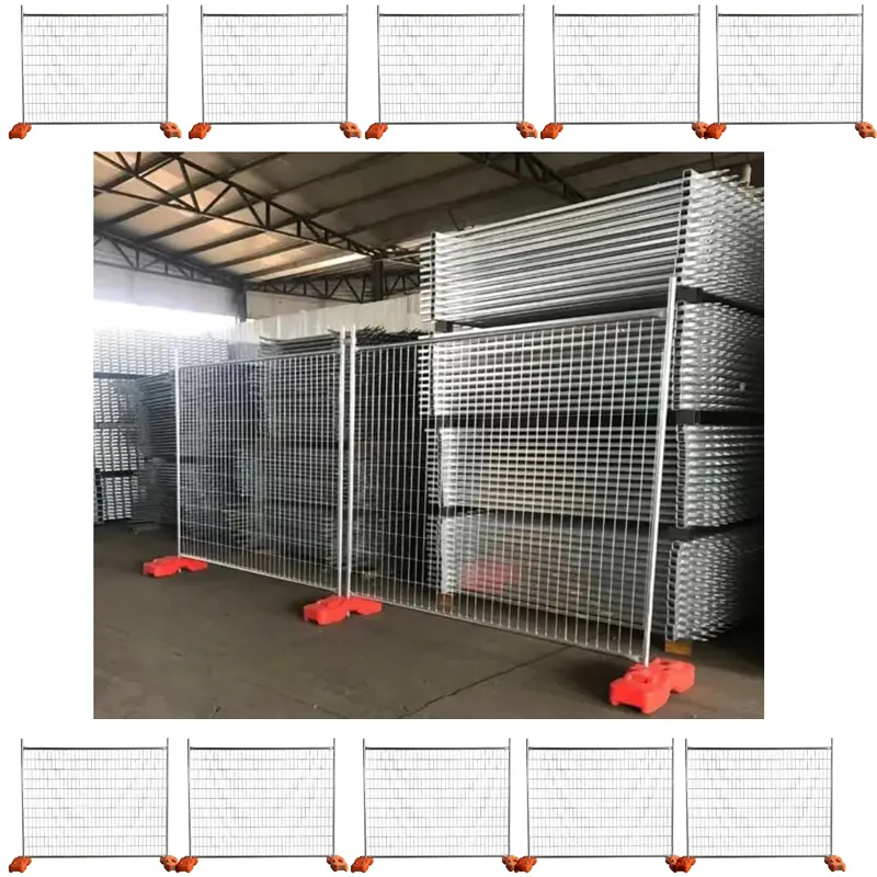 Best price Free standing temporary fence/used temporary fence panels for sale/temporary fencing panel 8 x 10