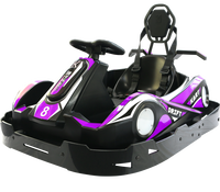 OEM électrique 45Ah Racing Kids Go Kart avec frein à disque 500W Drive 4x4 pour la dérive folle en plein air