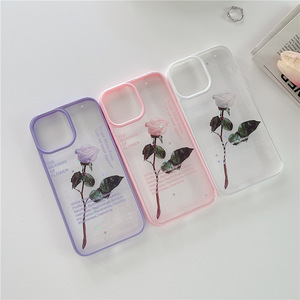 11 11 Online-Shopping neue Premium kristall klare Hüllen Blume Silikon Hülle für <span class=keywords><strong>i</strong></span> Telefon 13 xs xr xs max 11 12 13 pro max - Product Image 3