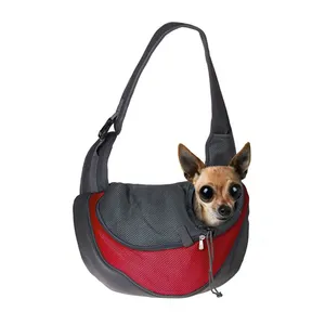 狗背带袋Bolsa de transporte para perros狗吊带背带小狗旅行包猫宠物吊带手提袋