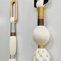 Décoration unique objet noeud gland tapisserie macramé bulle tentures murales Design Art maison décoration murale pour la maison galerie de luxe