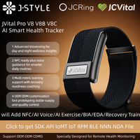 Bracelet JCVital V8 V8B V8C avec système de réglage ajustable, définition des objectifs sportifs et de santé, synchronisation stable des données Bluetooth