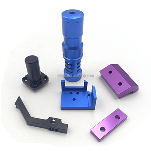 Bright Dip Anodizing Milling Machine <b>Small</b> Non-Standard Custom CNC Machining Aerospace Parts - Product Image 1