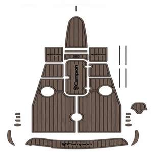 Plancher en teck EVA moderne pour yacht Campion Chase 580 de 2003, installation par clic, bois pour usage extérieur, vente chaude sur eBay et AliExpress - Product Image 3