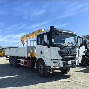 Grue montée sur camion Shacman de Chine avec flèche télescopique, hauteur de levage maximale de 20 m, transmission 6x4, à vendre - Product Image 4