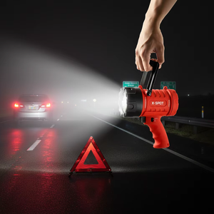 Favourlight LED IP67 Waterproof 1350lm Portable Spotlight 4-Mode <b>Lighting</b> Safety Lock Adjustable Stand Floatable <b>Workshop</b> Road - Product Image 1