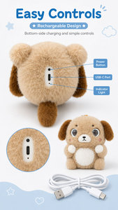 Jouet en peluche innovant avec intelligence artificielle, compagnon émotionnel, doté d'un chat vocal intelligent et d'une interaction cloud personnalisée - Product Image 4