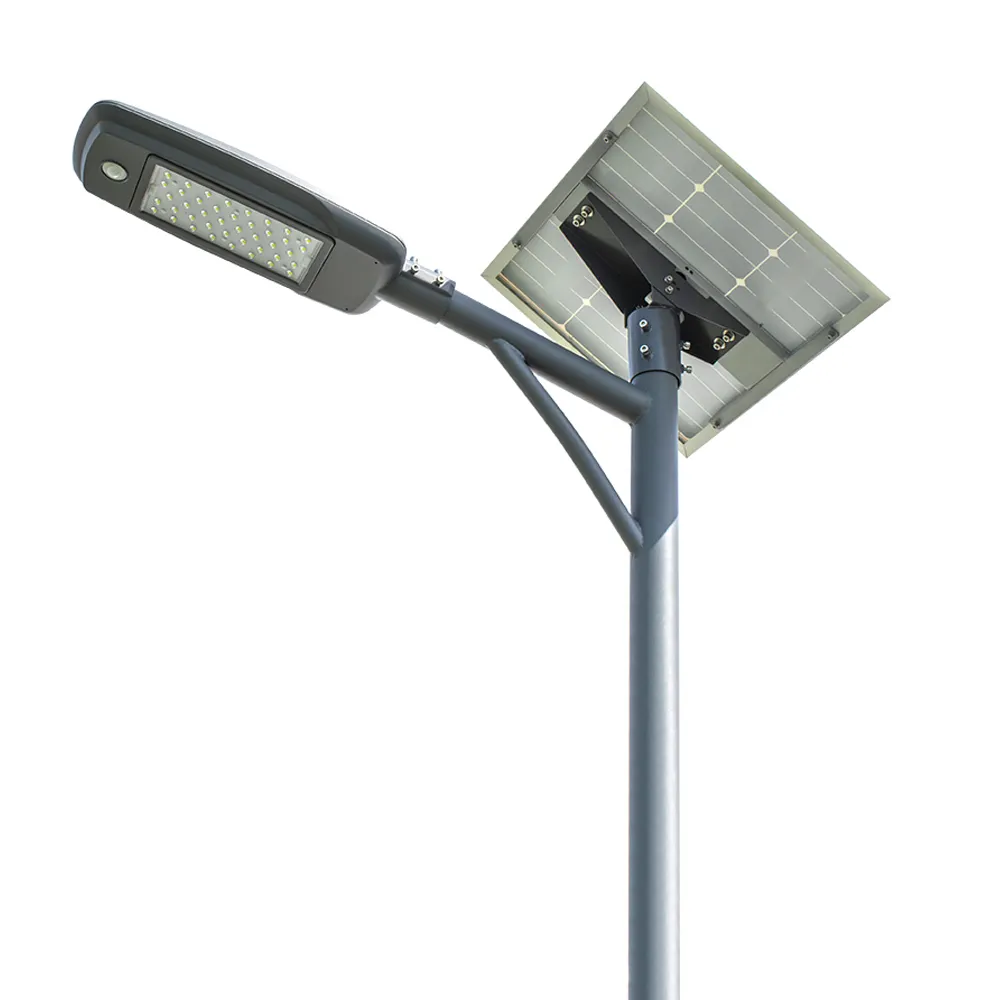 Lowcled alta potência fora da grade 30w semi-integrado luz solar de rua fabricante confiável